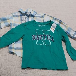 NWT 2 Shirts Nautica/ Children's Place